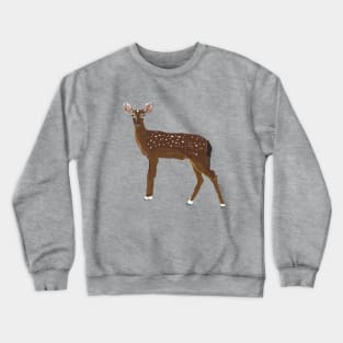 Spotted Deer Crewneck Sweatshirt